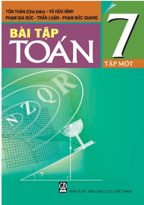 Sách bổ trợ (SBT) - Bài Tập Toán lớp 7 Tập 1