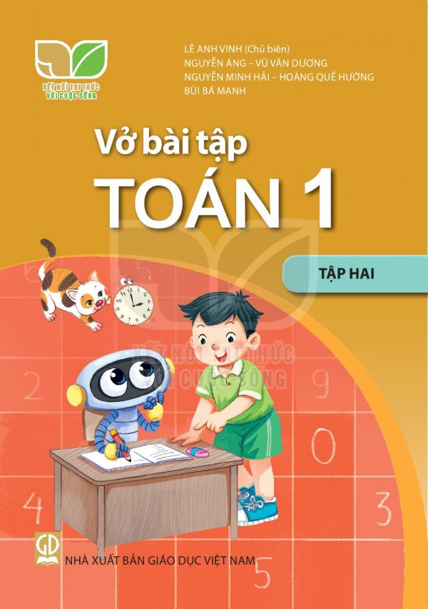 Sách bổ trợ (SBT) - VBT Toán lớp 1 Tập 2- Kết nối tri thức