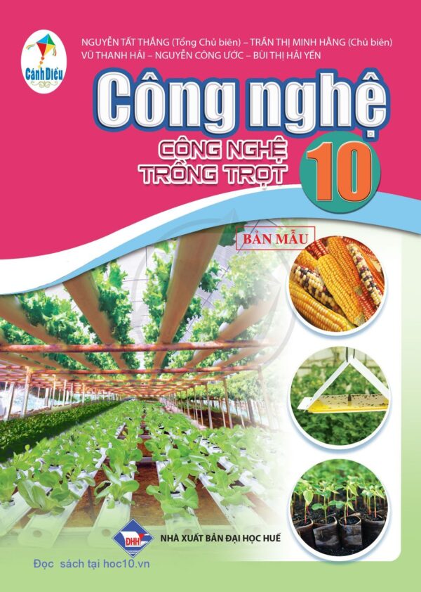 Sách giáo khoa (SGK) - Công nghệlớp 10 