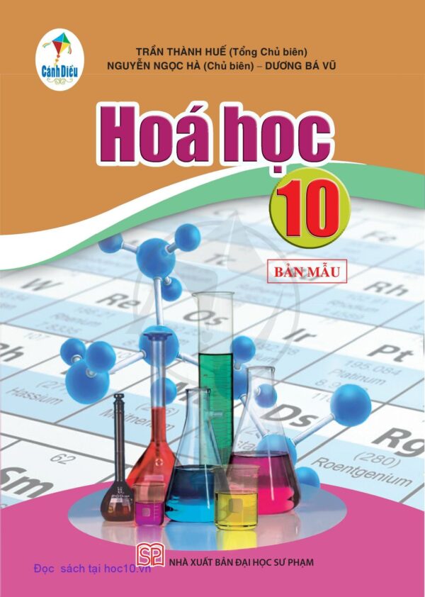 Sách giáo khoa (SGK) - Hóa học 1 lớp 0 - Cánh diều