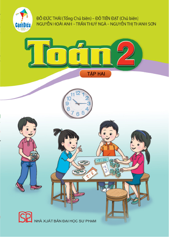 Sách giáo khoa (SGK) - Toán lớp 2 Tập 2 - Cánh diều