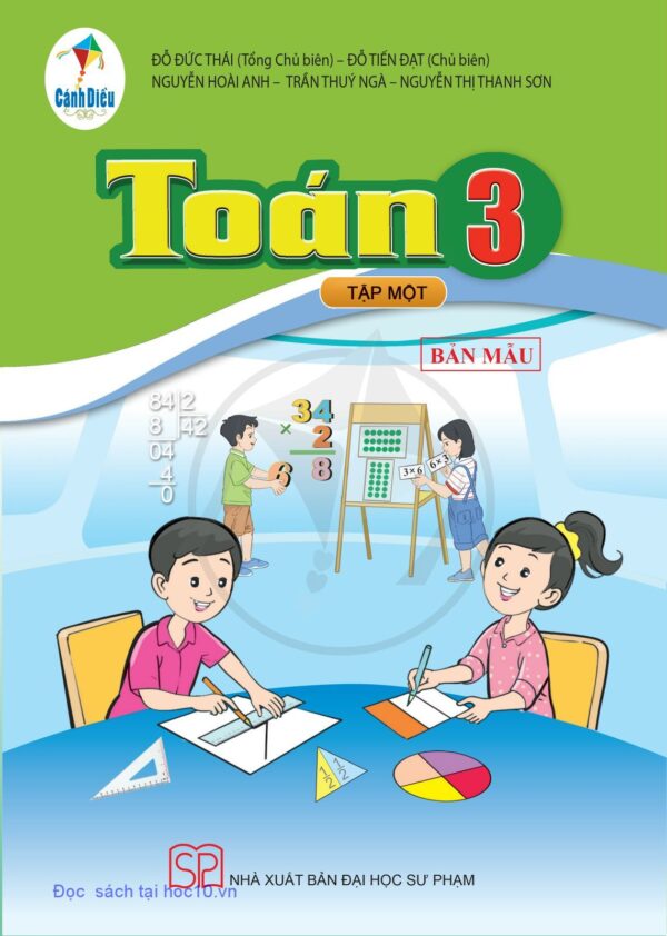 Sách giáo khoa (SGK) - Toán lớp 3 Tập 1 - Cánh diều