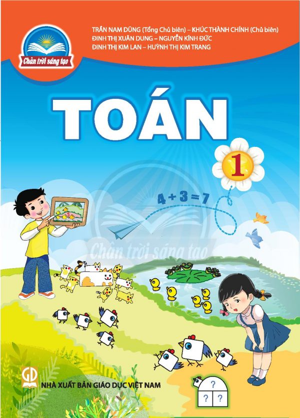 Sách giáo khoa (SGK) - Toán lớp 1 - Chân trời sáng tạo