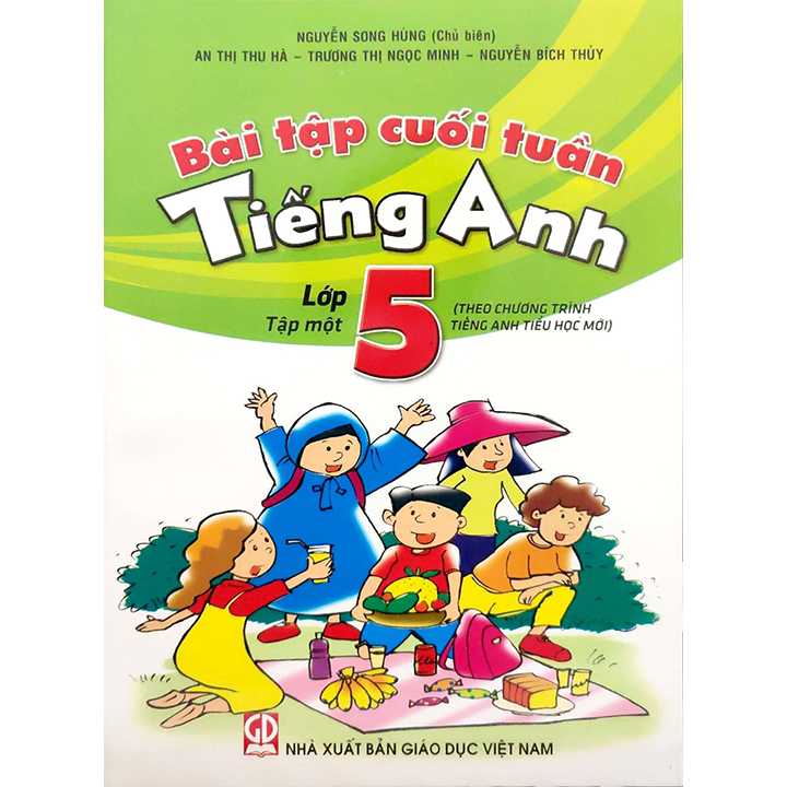 Sách bổ trợ (SBT) - Bài Tập Cuối Tuần Tiếng Anh Lớp Lớp 5 Tập 1 Kết nối tri thức