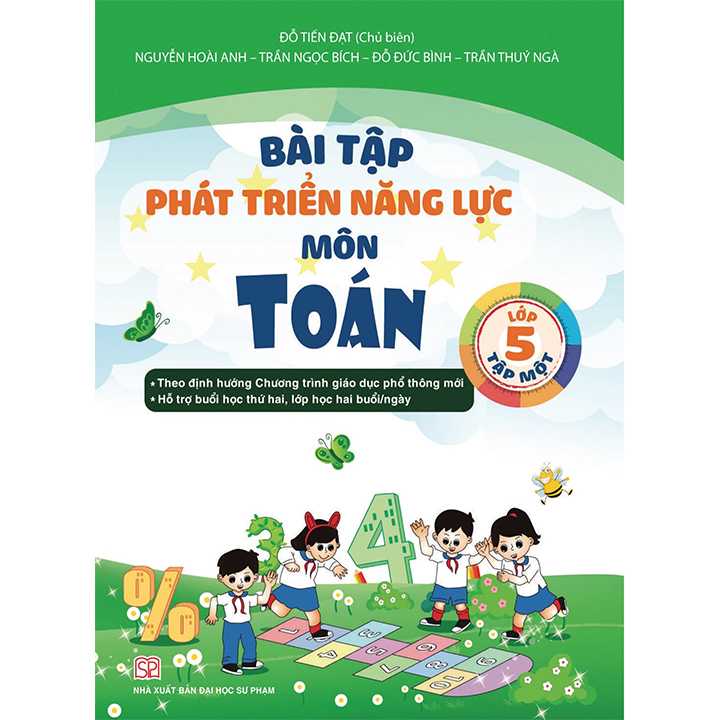 Sách bổ trợ (SBT) - Bài Tập Phát Triển Năng Lực Môn Toán Lớp Lớp 5 Tập 1 Kết nối tri thức