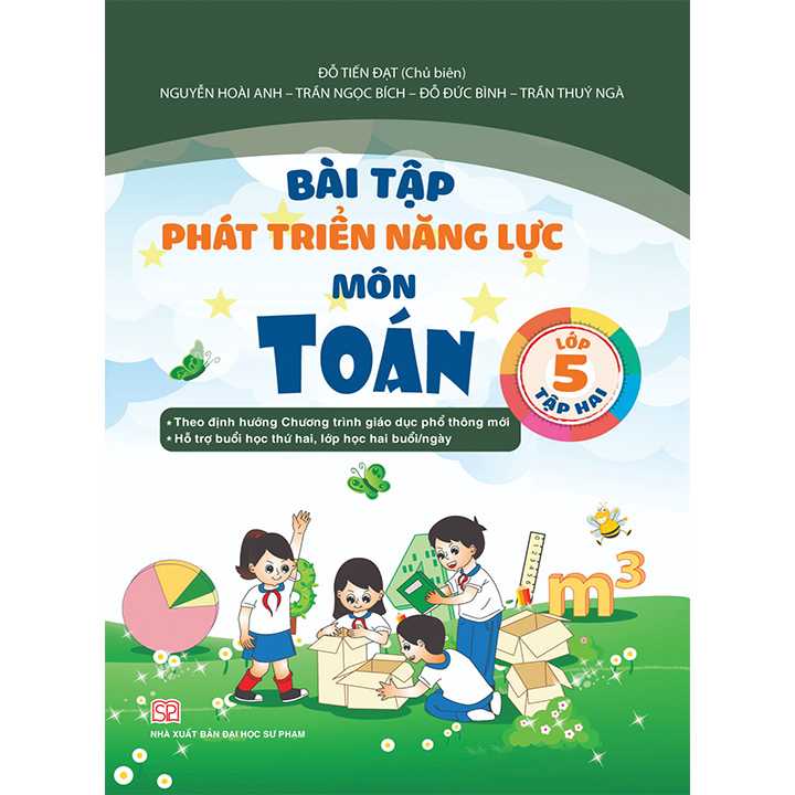 Sách bổ trợ (SBT) - Bài Tập Phát Triển Năng Lực Môn Toán Lớp Lớp 5 Tập 2 Kết nối tri thức