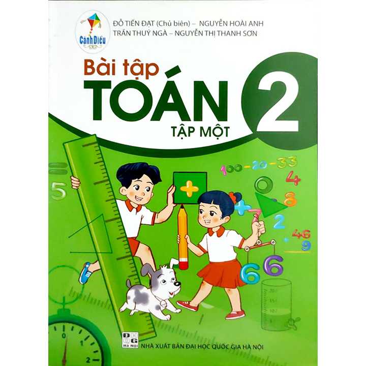 Sách bổ trợ (SBT) - Bài Tập Toán Lớp 2 Tập 1 Cánh diều