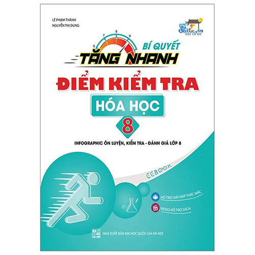 Sách bổ trợ (SBT) - Bí Quyết Tăng Nhanh Điểm Kiểm Tra - Hóa Học Lớp 8 Kết nối tri thức