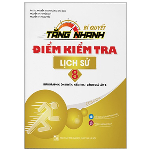 Sách bổ trợ (SBT) - Bí Quyết Tăng Nhanh Điểm Kiểm Tra - Lịch Sử Lớp 8 Kết nối tri thức