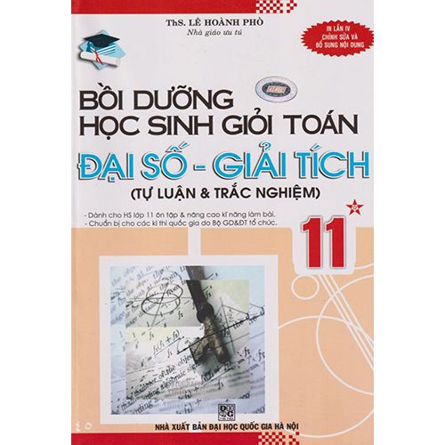 Sách bổ trợ (SBT) - Bồi Dưỡng Học Sinh Giỏi Toán Đại Số - Giải Tích Lớp 11 Tập 1 Kết nối tri thức