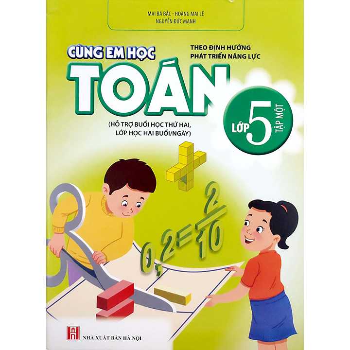 Sách bổ trợ (SBT) - Cùng Em Học Toán Lớp Lớp 5 Tập 1 Kết nối tri thức