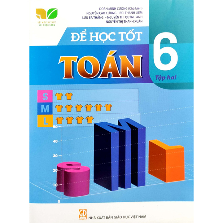 Sách bổ trợ (SBT) - Để Học Tốt Toán Lớp 6 Tập 2 Kết nối tri thức