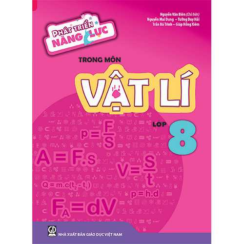 Sách bổ trợ (SBT) - Phát Triển Năng Lực Trong Môn Vật Lí Lớp Lớp 8 Kết nối tri thức