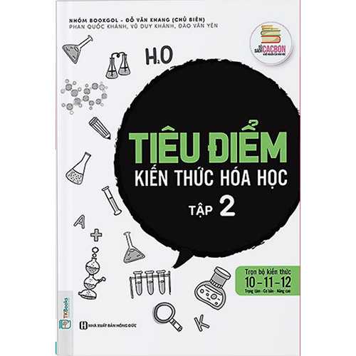 Sách bổ trợ (SBT) - Tiêu Điểm Kiến Thức Hóa Học - Tập Lớp 2 Tập 2 Kết nối tri thức với cuộc sống