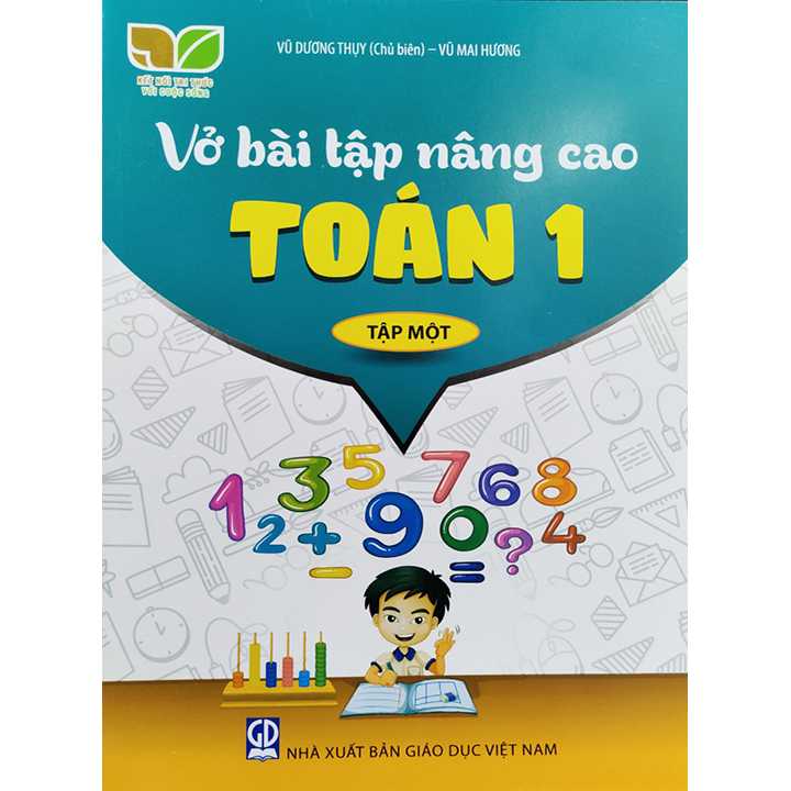 Sách bổ trợ (SBT) - Vở Bài Tập Nâng Cao Toán Lớp 1 Tập 1 Kết nối tri thức