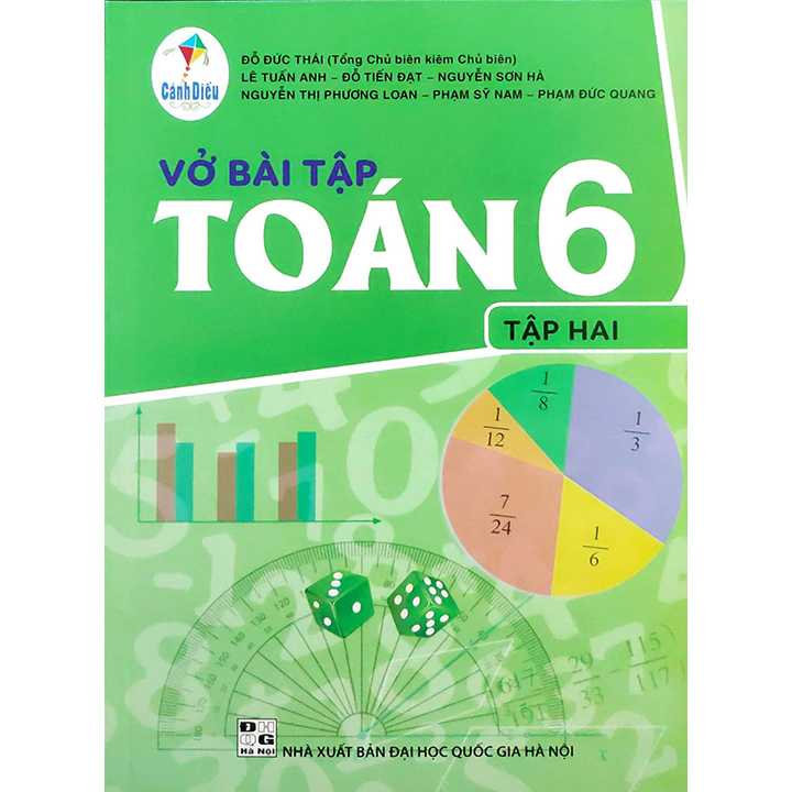 Sách bổ trợ (SBT) - Vở Bài Tập Toán Lớp 6 Tập 2 Cánh diều