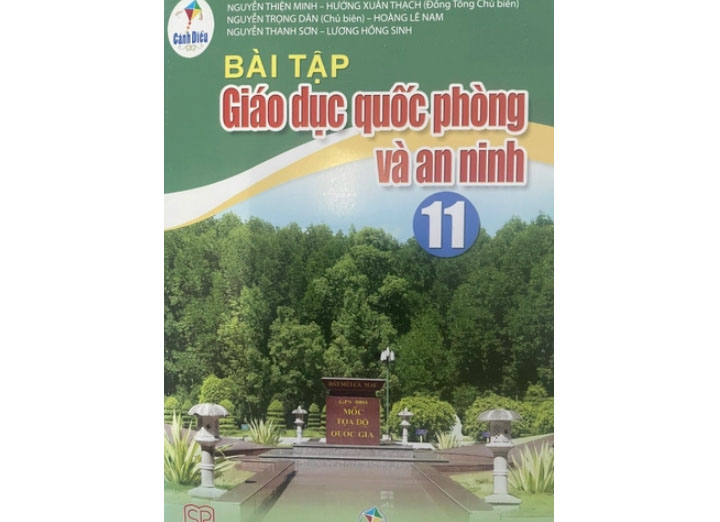 Sách giáo khoa (SGK) - Bài Tập Giáo Dục Quốc Phòng Và An Ninh Lớp 11 Cánh diều