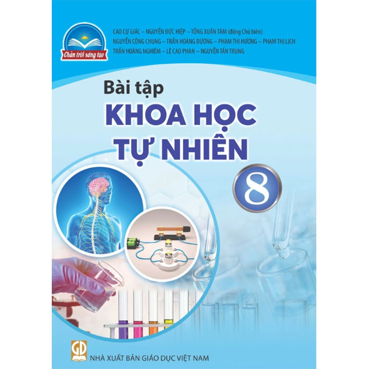 Sách giáo khoa (SGK) - Bài Tập Khoa Học Tự Nhiên Lớp Lớp 8 Chân trời sáng tạo