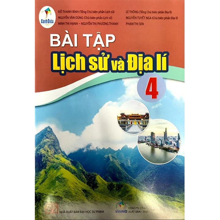 Sách giáo khoa (SGK) - Bài Tập Lịch Sử Và Địa Lí Lớp Lớp 4 Cánh diều