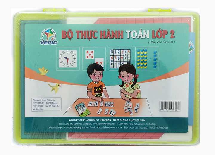 Sách giáo khoa (SGK) - Bộ Thực Hành Toán Lớp Lớp 2 Cánh diều