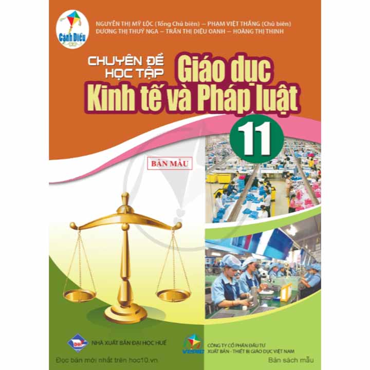 Sách giáo khoa (SGK) - Chuyên Đề Học Tập Giáo Dục Kinh Tế Và Pháp Luật Lớp 11 Cánh diều