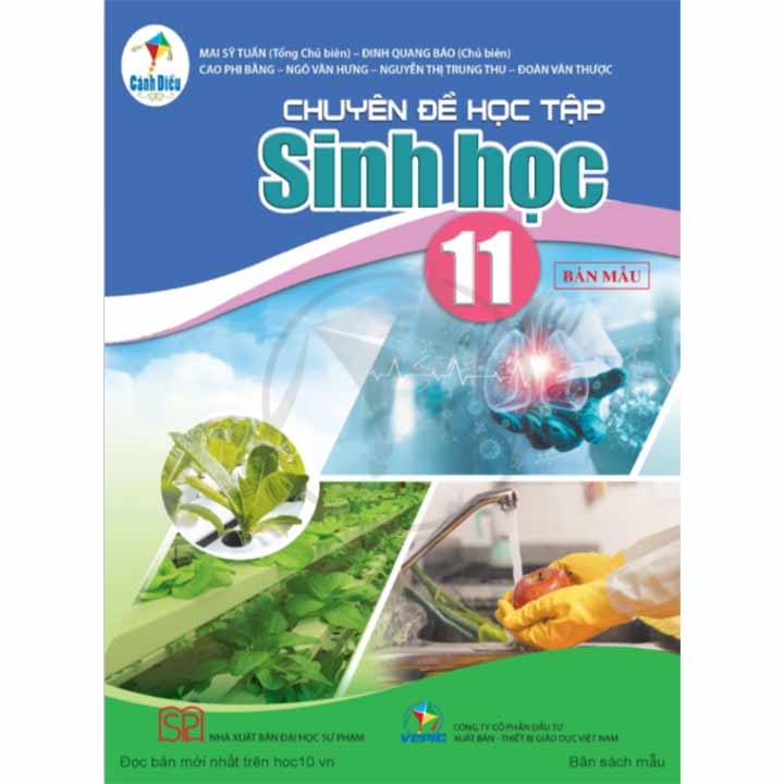 Sách giáo khoa (SGK) - Chuyên Đề Học Tập Sinh Học Lớp 11 Cánh diều