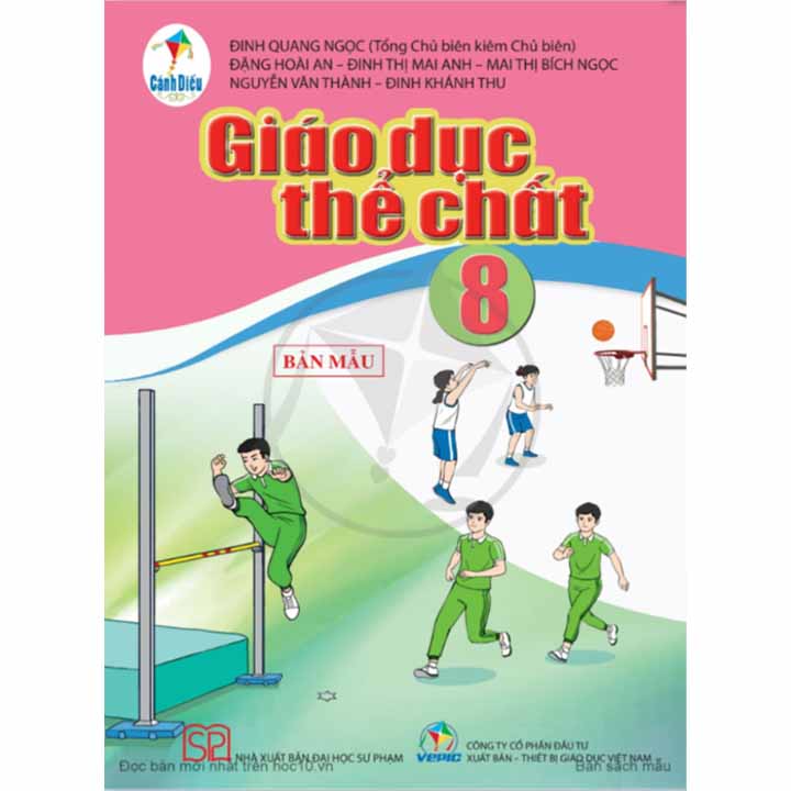 Sách giáo khoa (SGK) - Giáo Dục Thể Chất Lớp 8 Cánh diều