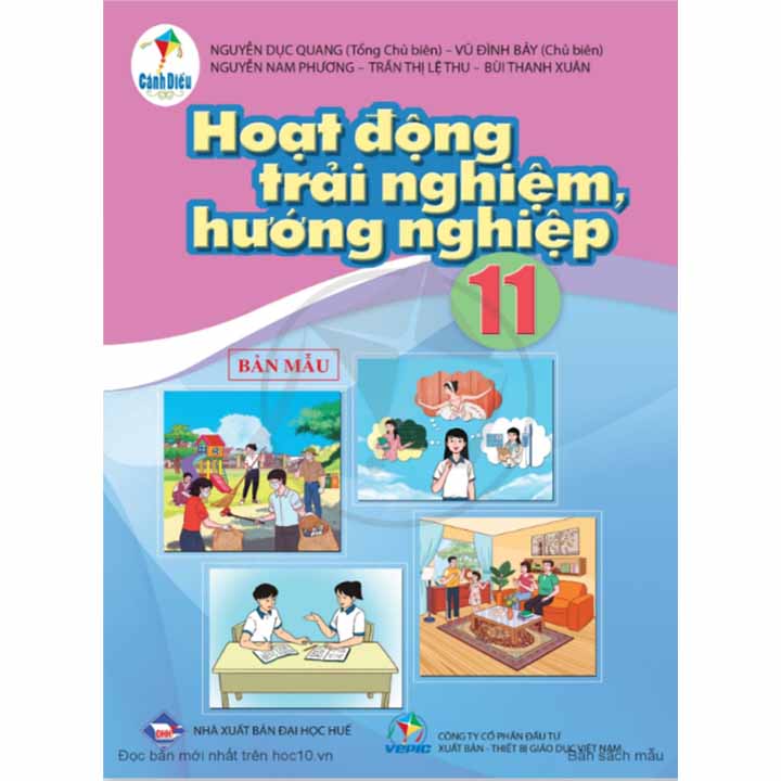 Sách giáo khoa (SGK) - Hoạt Động Trải Nghiệm, Hướng Nghiệp Lớp 11 Cánh diều