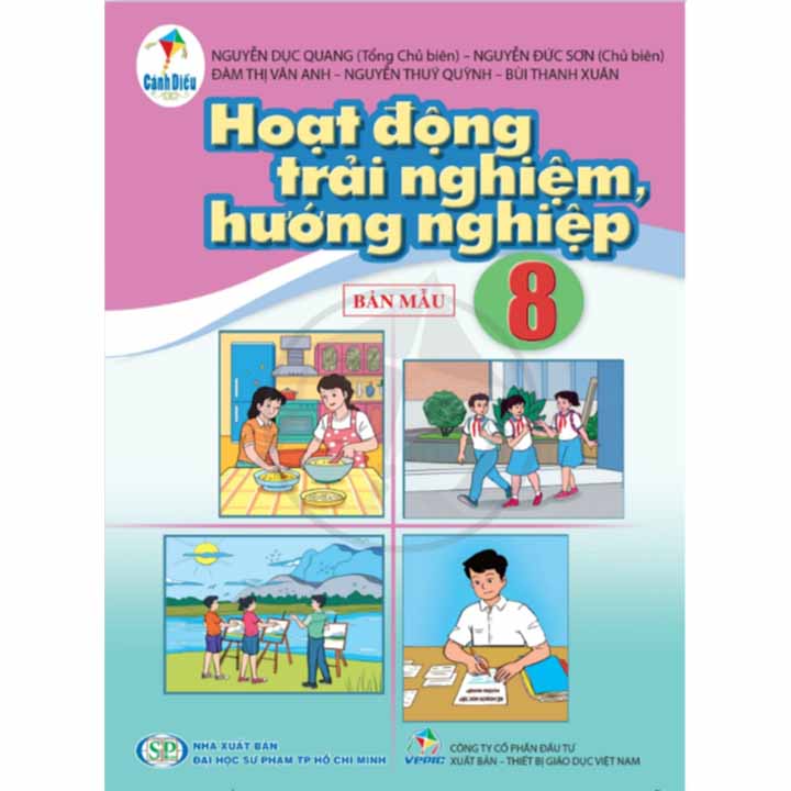 Sách giáo khoa (SGK) - Hoạt Động Trải Nghiệm, Hướng Nghiệp Lớp 8 Cánh diều