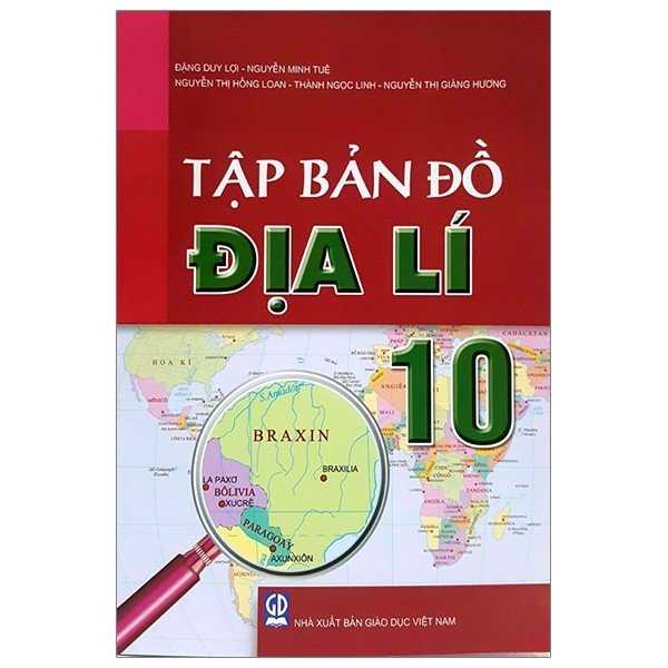 Sách giáo khoa (SGK) - Tập Bản Đồ Địa Lí Lớp 10 Cánh diều