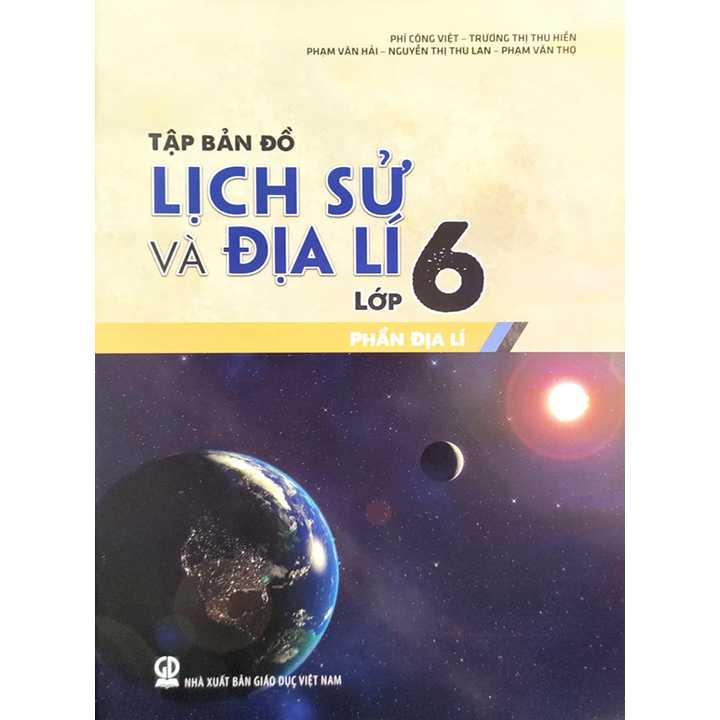 Sách giáo khoa (SGK) - Tập Bản Đồ Lịch Sử Và Địa Lí Lớp Lớp 6 Chân trời sáng tạo