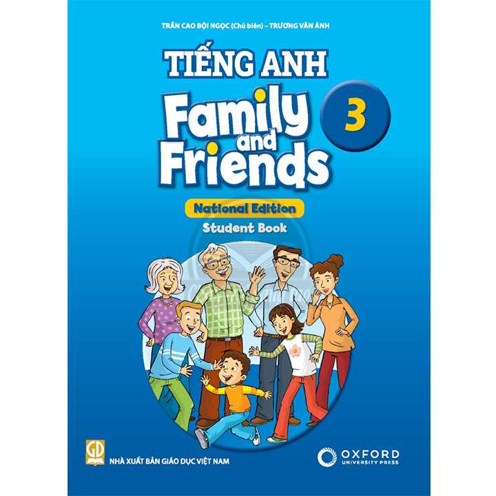 Sách giáo khoa (SGK) - Tiếng Anh Family And Friends Lớp 3 Chân trời sáng tạo