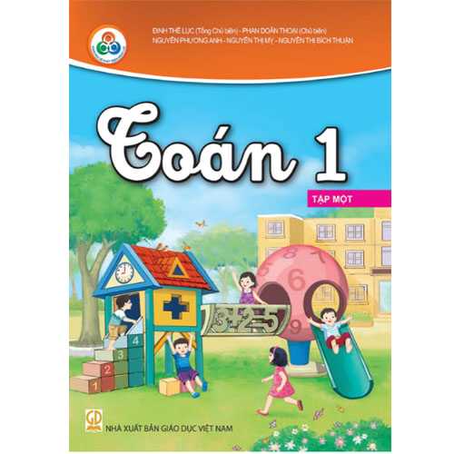 Sách giáo khoa (SGK) - Toán Lớp 1 Tập 1 Cùng học để phát triển