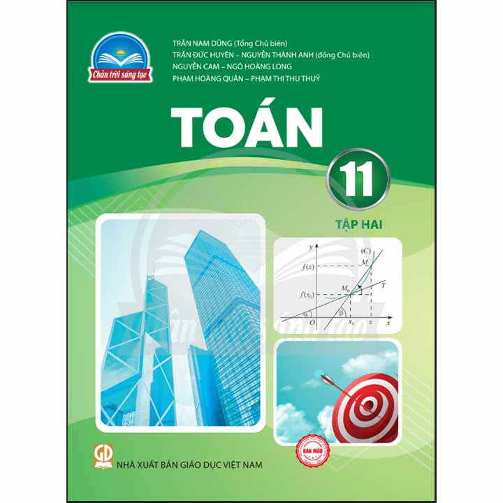 Sách giáo khoa (SGK) - Toán Lớp 11 Tập 2 Chân trời sáng tạo