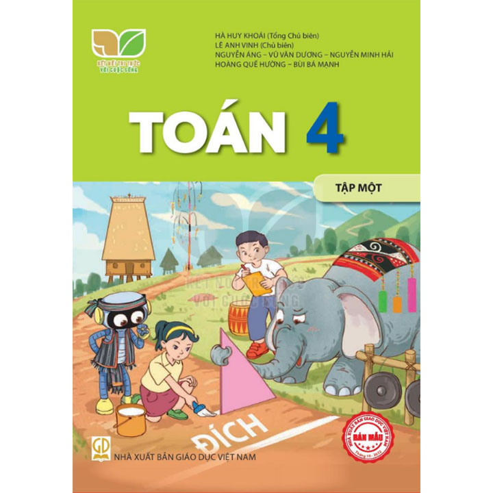 Sách giáo khoa (SGK) - Toán Lớp 4 Tập 1 Kết nối tri thức với cuộc sống