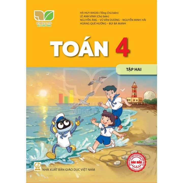 Sách giáo khoa (SGK) - Toán Lớp 4 Tập 2 Kết nối tri thức với cuộc sống