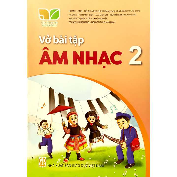 Sách giáo khoa (SGK) - Vở Bài Tập Âm Nhạc Lớp 2 Kết nối tri thức với cuộc sống