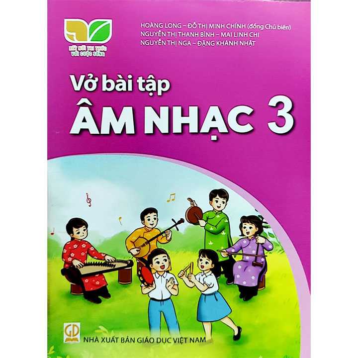 Sách giáo khoa (SGK) - Vở Bài Tập Âm Nhạc Lớp 3 Kết nối tri thức với cuộc sống