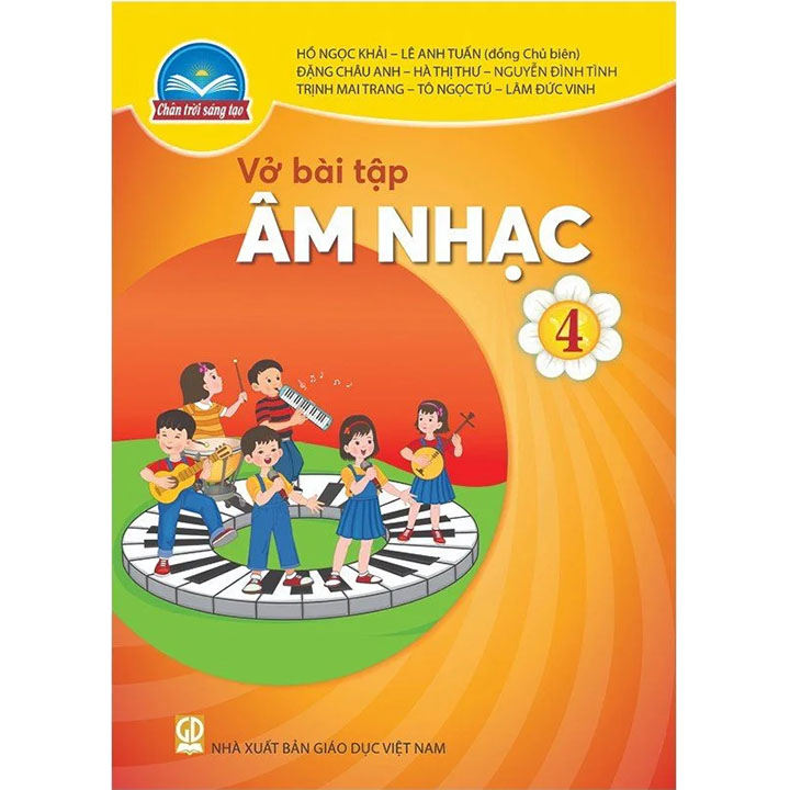 Sách giáo khoa (SGK) - Vở Bài Tập Âm Nhạc Lớp Lớp 4 Chân trời sáng tạo