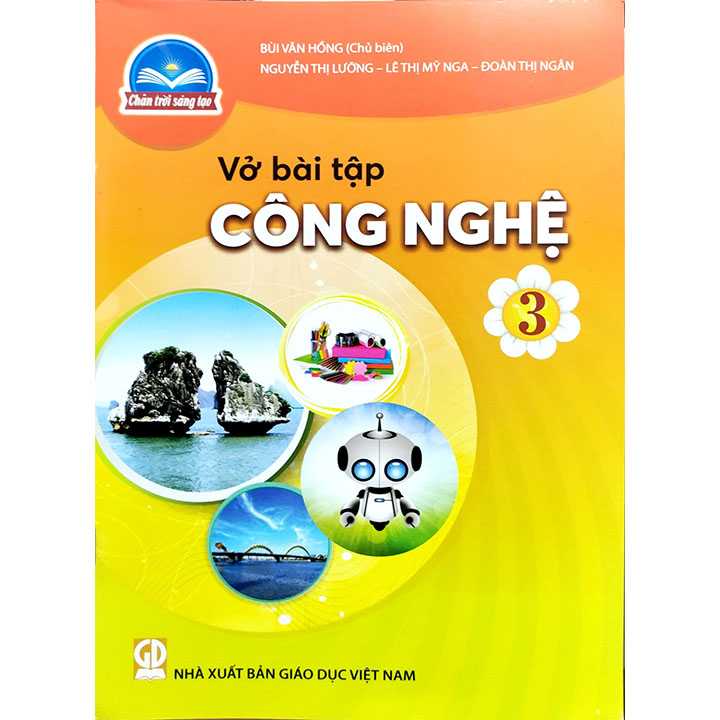 Sách giáo khoa (SGK) - Vở Bài Tập Công Nghệ Lớp 3 Chân trời sáng tạo