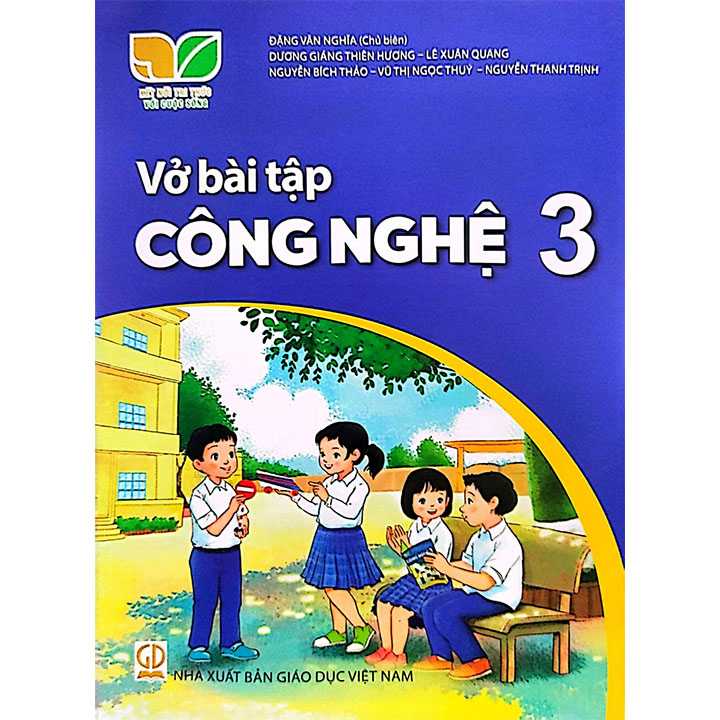 Sách giáo khoa (SGK) - Vở Bài Tập Công Nghệ Lớp 3 Kết nối tri thức với cuộc sống