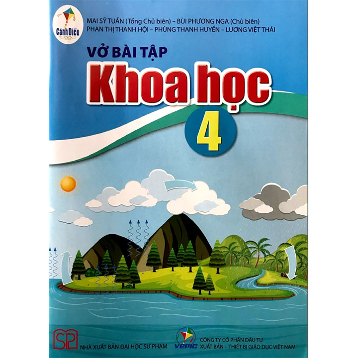 Sách giáo khoa (SGK) - Vở Bài Tập Khoa Học Lớp Lớp 4 Cánh diều