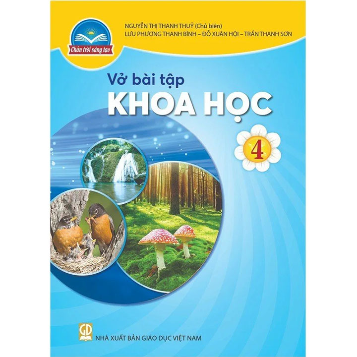 Sách giáo khoa (SGK) - Vở Bài Tập Khoa Học Lớp Lớp 4 Chân trời sáng tạo