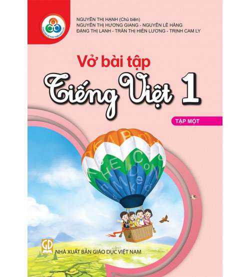 Sách giáo khoa (SGK) - Vở bài tập Tiếng việt Lớp 1 Tập 1 Cùng học để phát triển