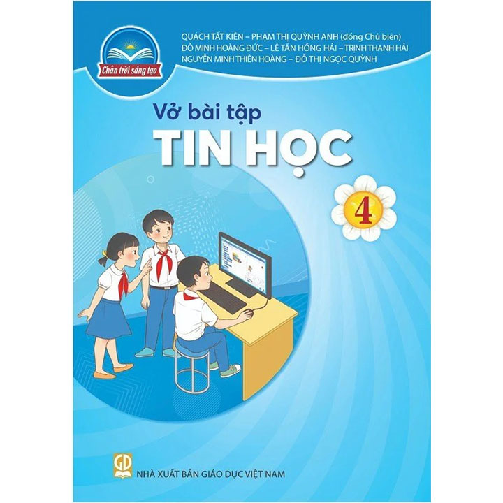 Sách giáo khoa (SGK) - Vở Bài Tập Tin Học Lớp Lớp 4 Chân trời sáng tạo