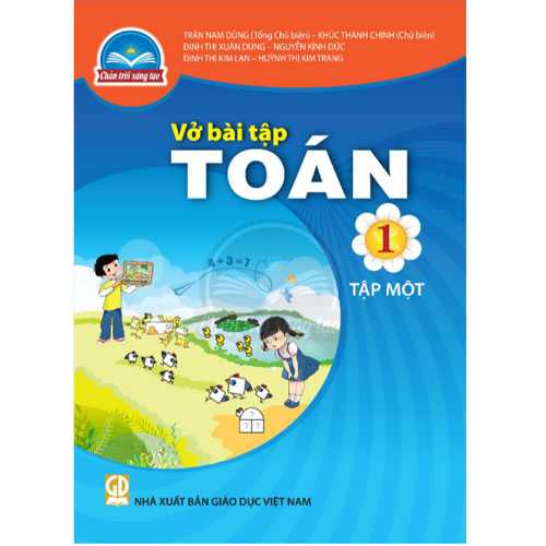 Sách giáo khoa (SGK) - Vở Bài Tập Toán Lớp 1 Tập 1 Chân trời sáng tạo