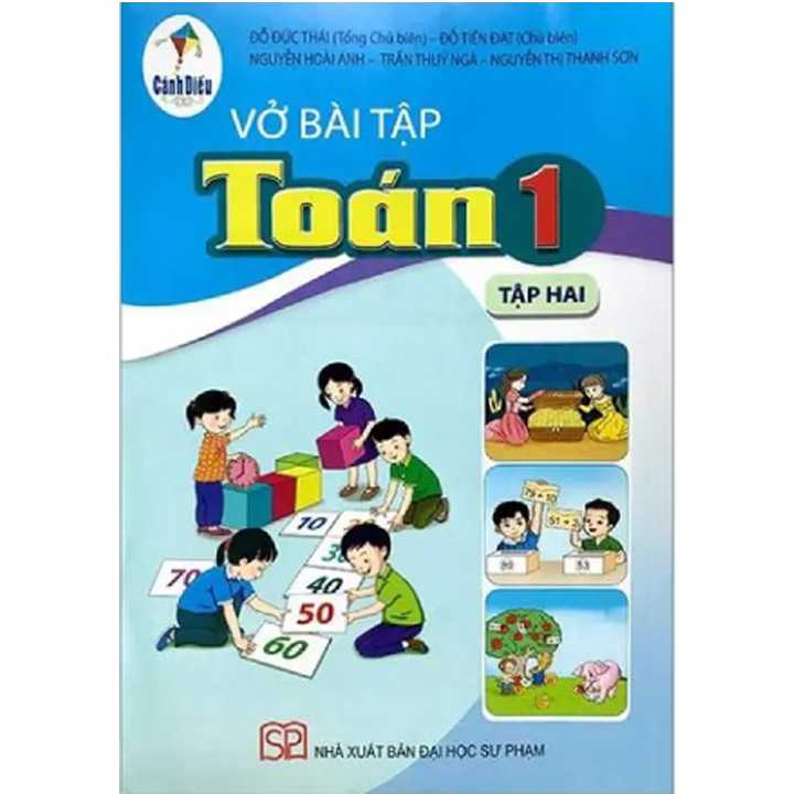 Sách giáo khoa (SGK) - Vở Bài Tập Toán Lớp 1 Tập 2 Cánh diều