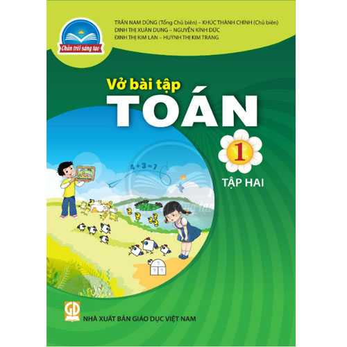 Sách giáo khoa (SGK) - Vở Bài Tập Toán Lớp 1 Tập 2 Chân trời sáng tạo