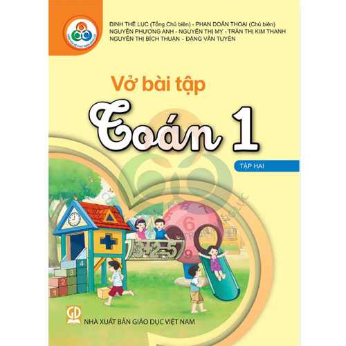 Sách giáo khoa (SGK) - Vở Bài Tập Toán Lớp 1 Tập 2 Cùng học để phát triển