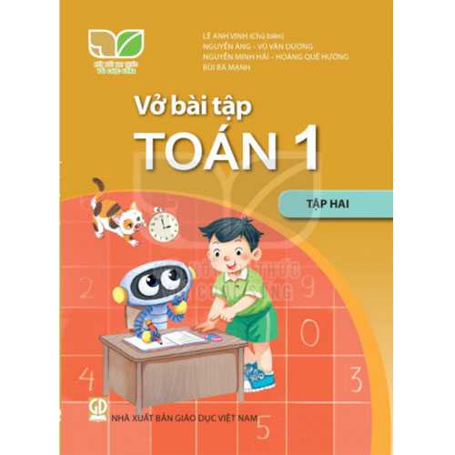 Sách giáo khoa (SGK) - Vở Bài Tập Toán Lớp 1 Tập 2 Kết nối tri thức với cuộc sống